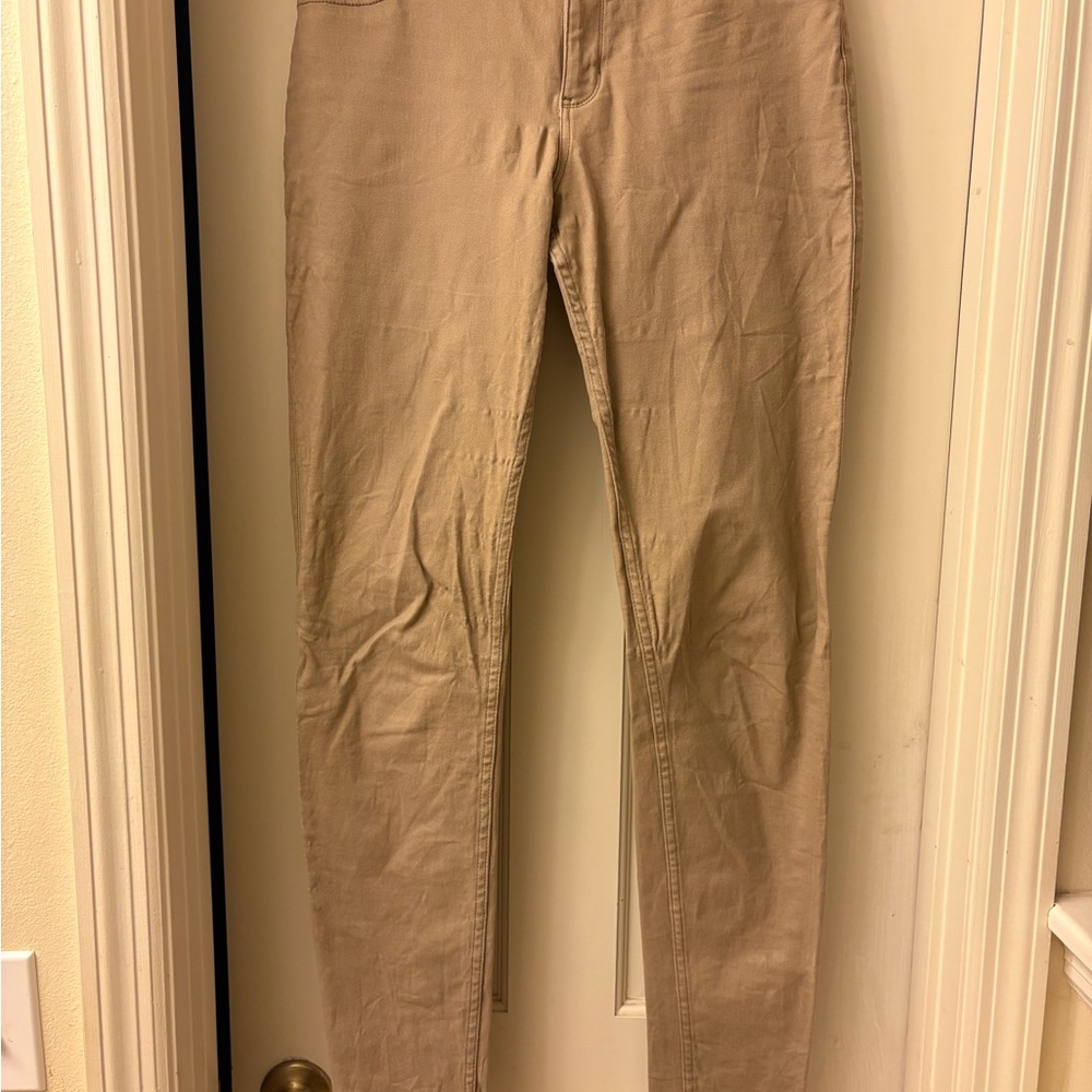 Hollister Tan Skinny Pants